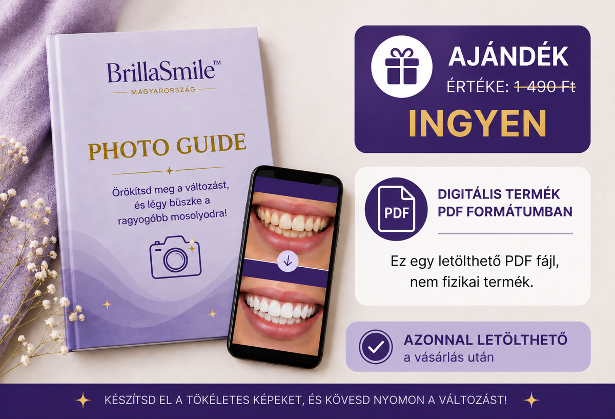 BrillaSmile™ Prémium Fogfehérítő Csíkok